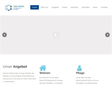 Tablet Screenshot of hugomendel.ch